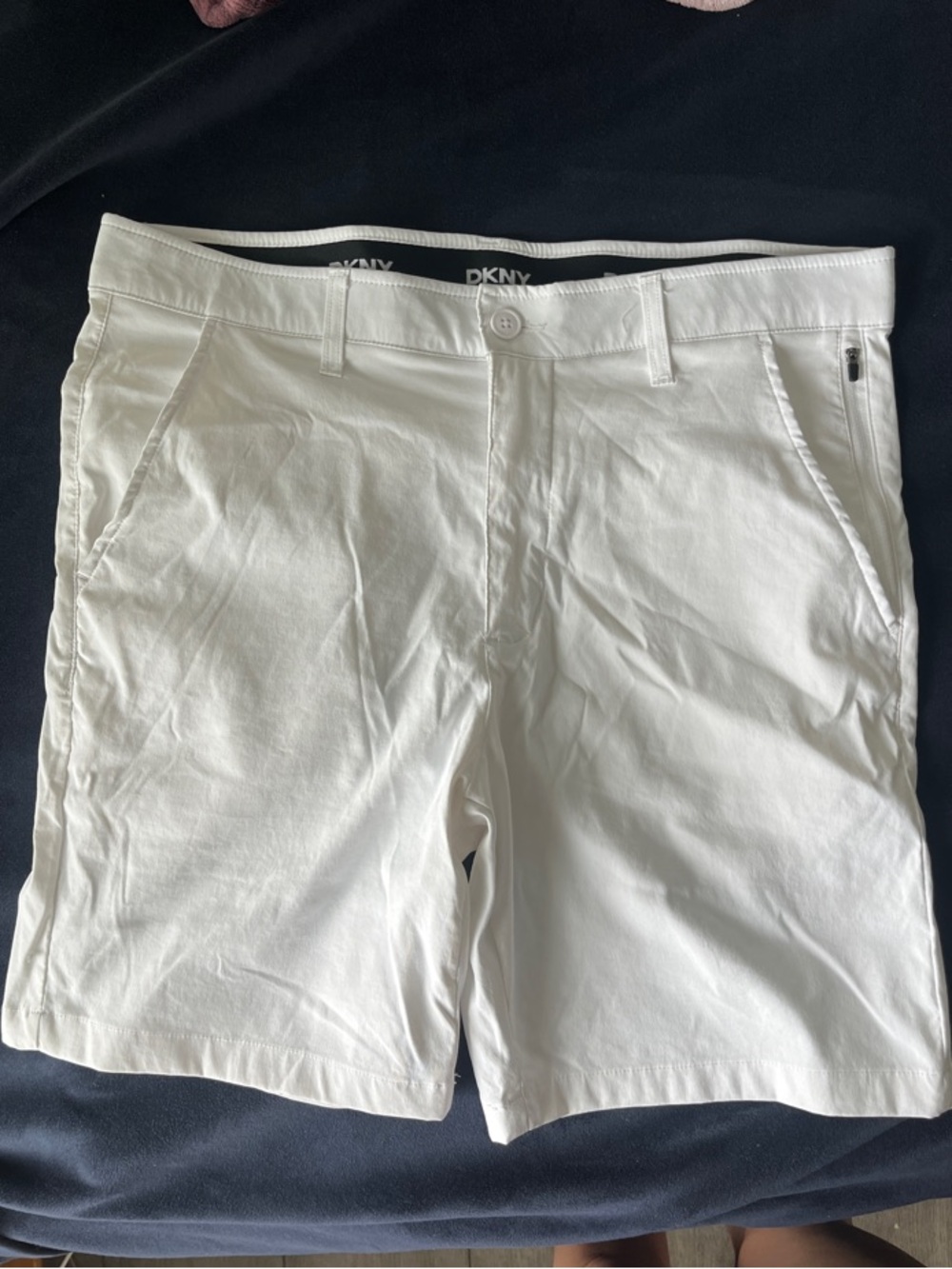 DKNY White Men’s Golf Shorts